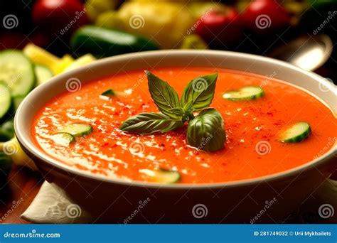  Gazpacho Andaluz: Uma Sinfonia Refrescante de Vegetais em Sintonia Perfeita com o Sol Sevilhano!