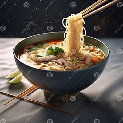  Noodles à Changzhi: Uma Sinfonia Explosiva de Sabores Picantes e Texturas Macias!